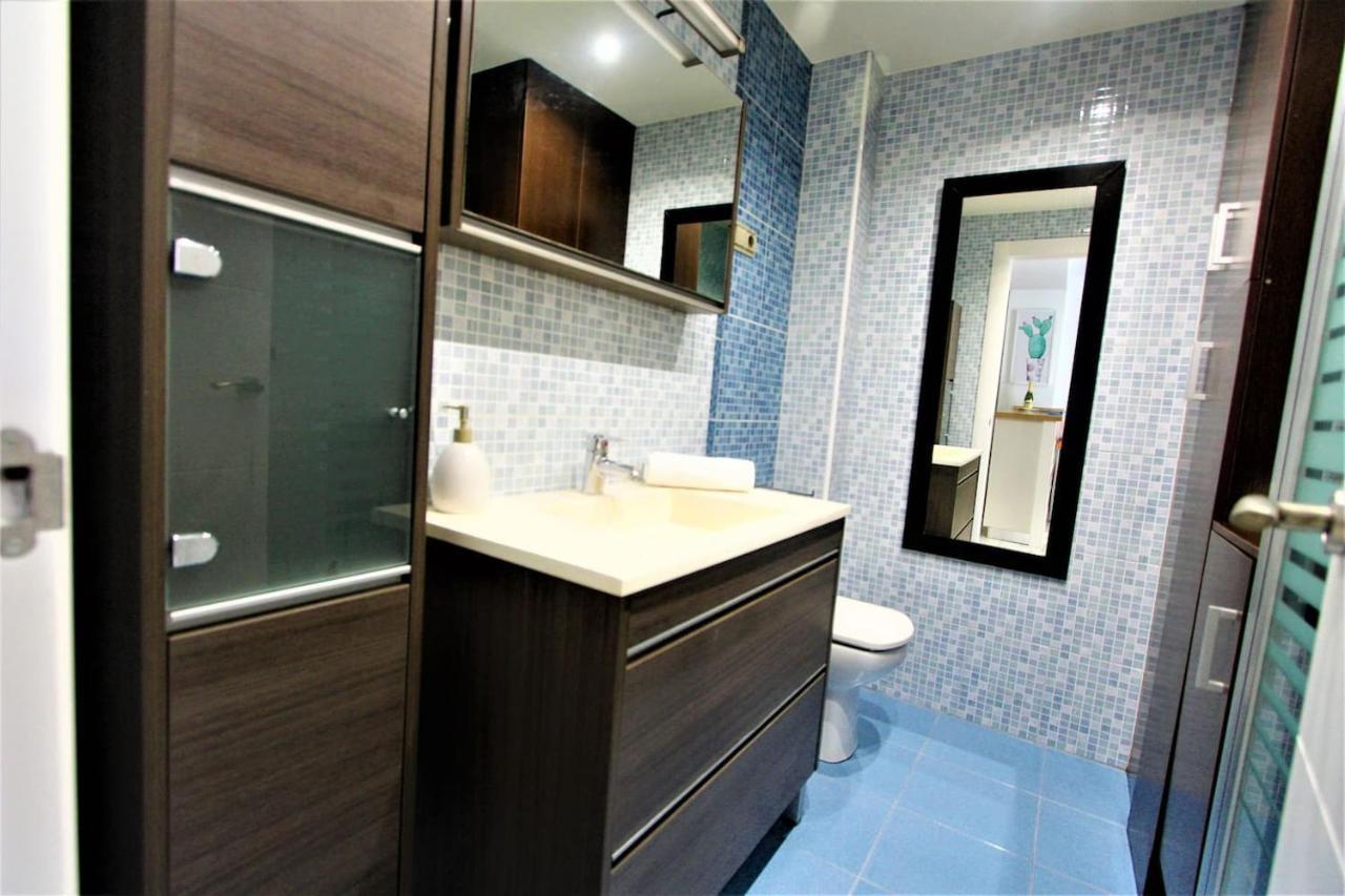 Apartamento Andalucia - A 100 Metros De La Playa, Camino Recto Sin Cuestas - Piscina 贝纳尔马德纳 外观 照片