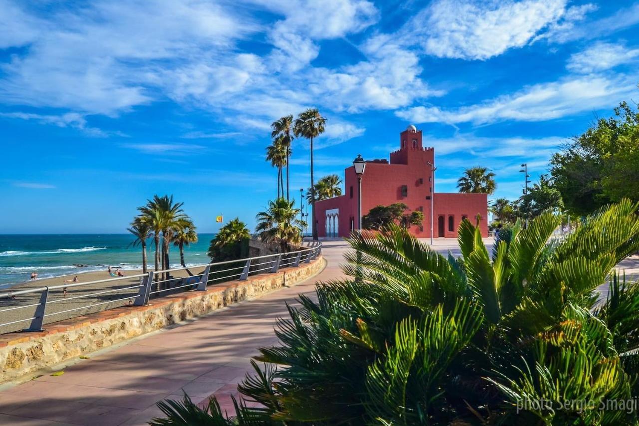 Apartamento Andalucia - A 100 Metros De La Playa, Camino Recto Sin Cuestas - Piscina 贝纳尔马德纳 外观 照片
